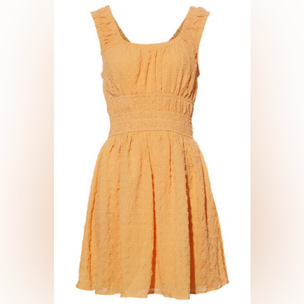 SLEEVELESS RUCHED MINI DRESS - Picture 4 of 10